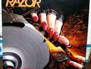 RAZOR malicious intent LP RARE ORIG 1st PRESSING speed metal VOI VOD sacrifice