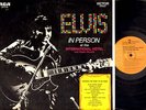 ELVIS PRESLEY Elvis In Person At The International Hotel ORIG Orange lbl RCA