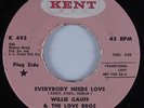 R&B Soul 45 WILLIE GAUFF & LOVE BROS Everybody Needs Love KENT HEAR PROMO
