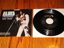 ELVIS America / My Way Picture Sleeve with 45