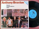 Anthony Braxton SEVEN COMPOSITIONS 1978 Ray Anderson Germany Moers Music 1066lp