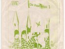 ? PAPER FORTRESS Butterfly High / Sleepy 45 PS Garage Psych Rock Picture Sleeve