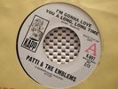 PATTI AND THE EMBLEMS LOVE YOU LONG TIME HEARTS FULL 45rpm VED 93 ACL OFFERS?