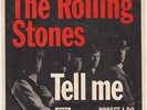 ROLLING STONES Tell Me RARE Denmark Norway 45 UNIQUE p/s Honest I Do LISTEN