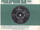 BEATLES 1ST PRESS UK 45 LADY MADONNA WITH FAN CLUB INSERT PARL R 5675