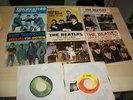 Set of 8 Beatles 45 records hard day's  8 days, ticket to ride ++