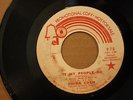 ZMIRA CHEN Let My People Go BLUE & WHITE Israeli Folk Pop 45 on BELL 978 PROMO