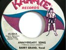 * BARRY GRAND Anniversary Song/Looking Back RARE NORTHERN SOUL 45 Karate HEAR