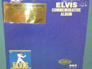 Elvis Presley Commemorative Album 2 LP Set W/ Gold Sticker NM