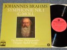 RUDOLF KEMPE 1.Symphony BRAHMS 1960s ED1 stereo EMI (ASD) MINT
