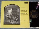 WILHELM BACKHAUS piano sonatas BEETHOVEN 1960s ED1 DECCA SXL MINT
