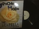 DEPECHE MODE the acapella album lp  BLACK VINYL very rare promo dj copy