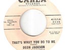 NORTHERN SOUL 45  DEON JACKSON    