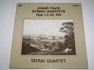 HAYDN STRING QUARTETS OP.1,2,42,103, TATRAI QUARTET,HUNGAROTON DIGITAL 4LP,1990