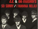 DUTCH BEAT: Z.Z. & DE MASKERS - So sorry/I wanna relax Rare '65 HOLLAND 7