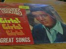 RARE FACTORY SEALED ELVIS PRESLEY GIRLS GIRLS GIRLS VINTAGE ROCK LP RECORD
