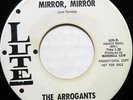 THE ARROGANTS 45 Mirror, Mirror / Canadian Sunset LUTE Doo Wop WL Promo #H487