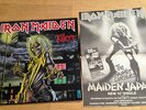 IRON MAIDEN KILLERS  SIGNED  ORIGINAL ADVERT  VINYL NWOBHM RARE