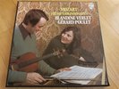 philips 3lp stereo set Mozart early violin sonates Gaston Poulet Blandine Verlet