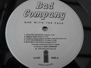 Bad Company RUNNING WITH THE PACK UK LP 1ST PRESS A2U/B2U PLAYS 100% MINT