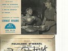 RIKA ZARAI- EP- MADE IN FRANCE- CHANTE FLKLORE D'ISRAEL-DISQUE EN BON ETAT-POCHE