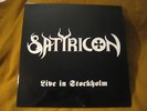 SATYRICON live in stockholm VINYL LP mayhem emperor burzum darkthrone