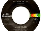 JACKIE WILSON - BECAUSE OF YOU - KRL BRUNSWICK. NM