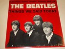 THE BEATLES   THINGS WE SAID TODAY (LP 1986) CICADELIC   FACTORY SEALED 