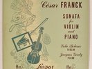 LOLA BOBESCO classical 10” LP FRANCK “Sonata for Violin” LONDON 326 GENTY   nice