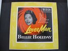 BILLIE HOLIDAY 10 INCH LP Lover Man VG++ Decca DL 5345 1951 10