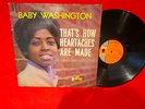 BABY WASHINGTON That’s How Heartaches Are Made SUE LP 1014 rare Original