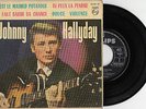 JOHNNY HALLYDAY France Pop star rock rare 7