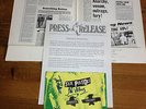 Sex Pistols - Pretty Vacant/Submission US Pressing + ORIGINAL WB PRESS KIT