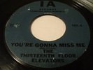 GARAGE PSYCH 45 The Thirteenth Floor Elevators - You're Gonna Miss Me   IA HEAR