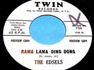 THE EDSELS Rama Lama Ding Dong 45 Rare Original Twin WL Promo Doo Wop NM Beauty