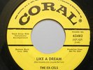 The EX-CELS 45 Like A Dream US 1966 Promo Rare Garage Psych #H 596