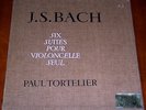 PAUL TORTELIER BACH SOLO CELLO SUITES PATHE 3LP BOX