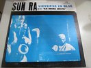 SUN RA Universe In Blue LP EL SATURN orig press VG++ nice