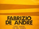 FABRIZIO DE ANDRE - CARO AMORE +3 7/45 EP PORTUGAL PS 1968  EXC ITALIAN