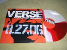 VERSE FROM ANGER AND RAGE LP RED/WHITE END OF SUMMER JAM RECORD RELEASE /108