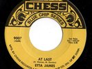 Classic Soul R&B 45 ETTA JAMES At Last/All I Could Do Was Cry Chess re HEAR