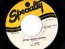 Mod Latin R&B 45 J.J. JONES Night Train Mambo/After Hours Mambo Specialty HEAR
