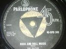 THE BEATLES ,  TRUE RHODESIA PRESSING , ROCK AND ROLL MUSIC , NO RES
