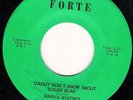 MARVA WHITNEY - DADDY DON'T KNOW ABOUT SUGAR BEAR - FORTE -  FUNK
