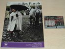 SEX PISTOLS RARE ORIG CONCERT PROGRAMME + ORIG TICKET CRYSTAL PALACE 02 PUNK