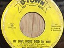 THE FABULOUS PEPS Detroit northern soul 45 My Love Looks Good On You   D-Town
