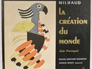 MILHAUD / MUNCH “La Creation due Monde” RCA SORIA LP LDS-2625   1S/1S   NM