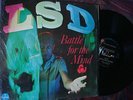 LSD- BATTLE FOR THE MIND-rare orig 1966 spoken word Crazy Psych cover shrink nm