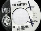 RICK & THE MASTERS 45 Let It Please Be You CAMEO Doo Wop WL Promo #H676