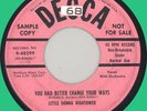 LITTLE DONNA HIGHTOWER Farewell Blues 45rpm Decca 1952